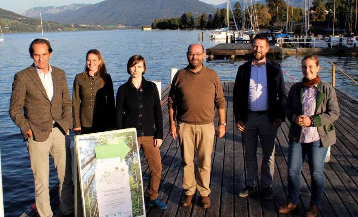 Thema der Veranstaltung war der klimafitte Wald. Foto: KEM Mondsee