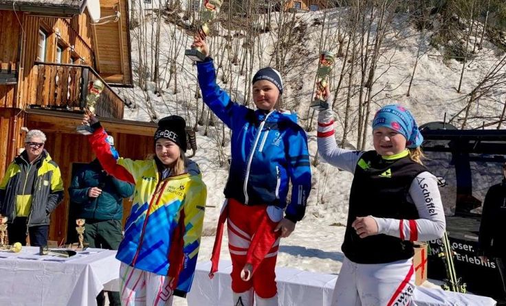 Katharina Unterdechler siegt im Riesenslalom am Sandling Foto: SC-Dachstein