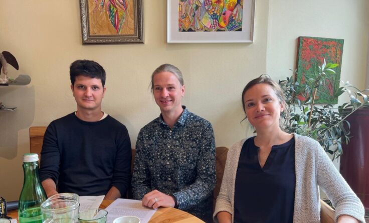 Martin Schott, Martin Aigner und Irina Schott (Foto: privat)