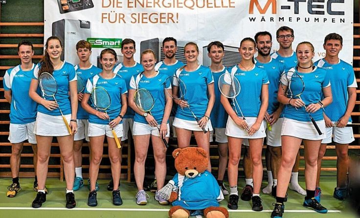 Die neu formierte Ohlsdorfer Bundesligamannschaft 2022/23 (Foto: Walter Klopf)