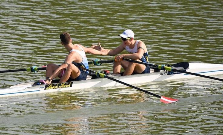 Mathias und Elias (Foto: Ruderverein Seewalchen)