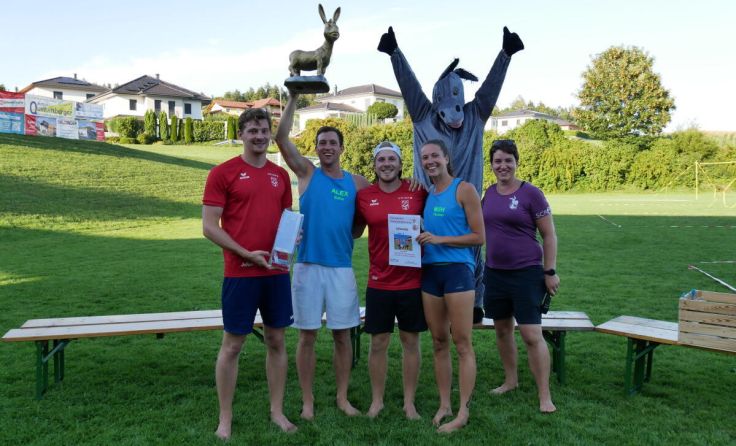 Das Gewinnerteam „Meine Mutter“ aus Frankenburg (Foto: Sportunion Fornach)