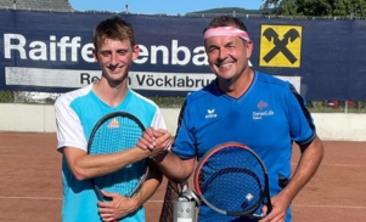 Marco Lammer und Horst Stadlmayr (Foto: TC Raika Frankenburg)