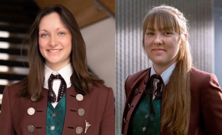 Lena Pohn (links) und Elisabeth Schneider (rechts) (Foto: Lisa Stockinger)
