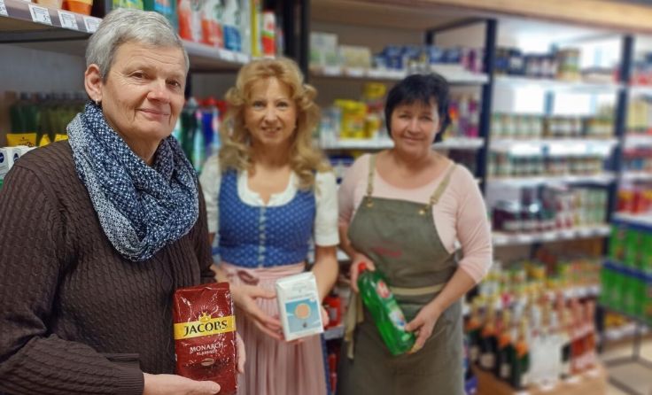 V.l.: Martina Ablinger, Christl Hüttmayr und Gerti Ablinger (Foto: Gemeinde Puchkirchen)