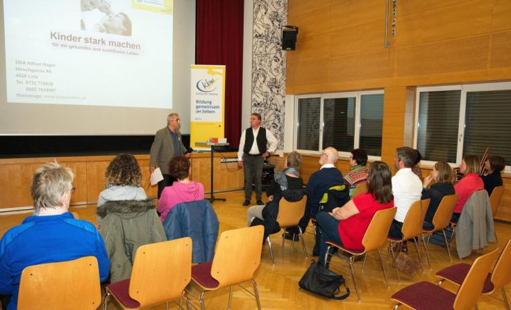 Der Vortrag war gut besucht. (Foto: Eras Grünbacher)