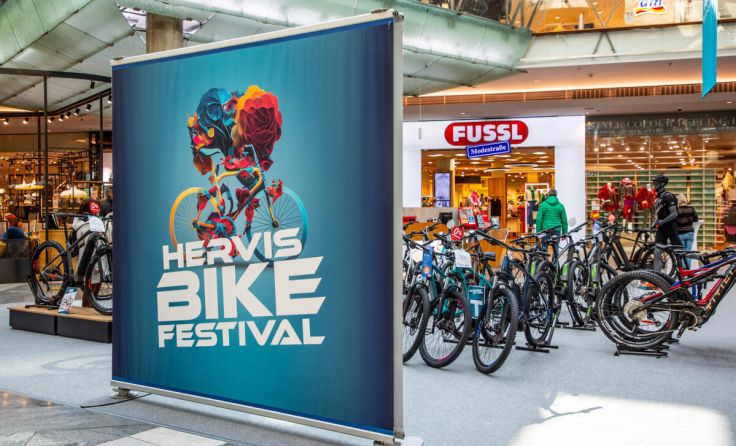 Hervis Bike Festival zu Gast in der Varena Vöcklabruck. (Foto: Varena)