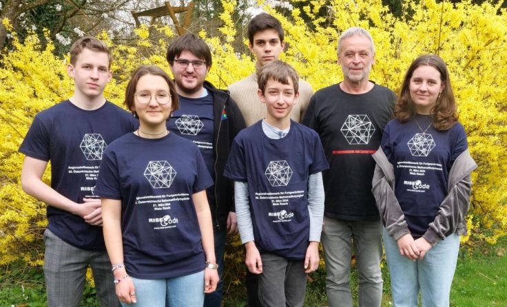 Mathematik-Team aus Vöcklabruck (Foto: Cordula und Johannes Stroh)