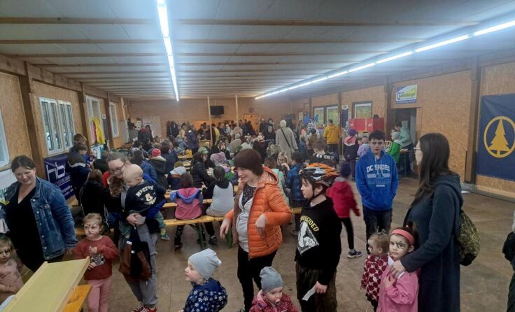 Bei der Osterparty gab es für die Kinder viel zu erleben. (Foto: SPÖ Neukirchen – Zipf)