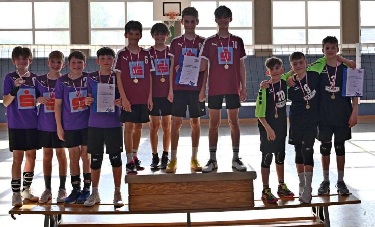 Die Mondseer Volleyballer holten den Sieg. (Foto: SMS Mondsee)
