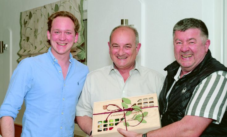 V.l.: Stefan Pentecker, Hans Neuhofer, Josef Ablinger (Foto: SPÖ Frankenmarkt)