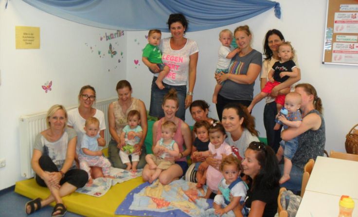 Treffen der Spielgruppe (Foto: Eltern-Kind-Zentrum Attnang)