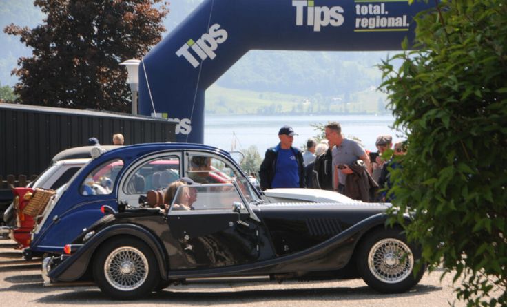 Viele Oldtimer reisten zum Treffen an. (Foto: Denzel Hannes)
