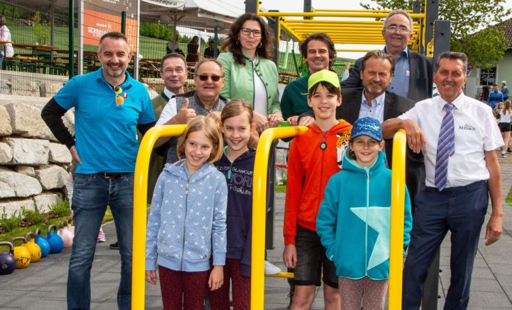 Eröffnung der Sportanlagen in Atzbach (Foto: Gemeinde Atzbach)