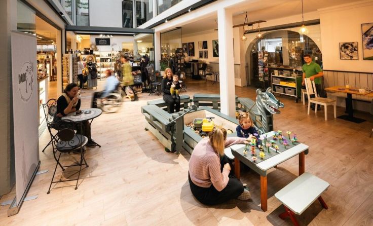 Marktplatz im Kleinstadtbiotop (Foto: Koller@Kleinstadtbiotop)