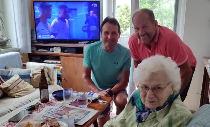 Ernst Schimpl, Jürgen Brandstätter und Frau Gratz (Foto: privat)