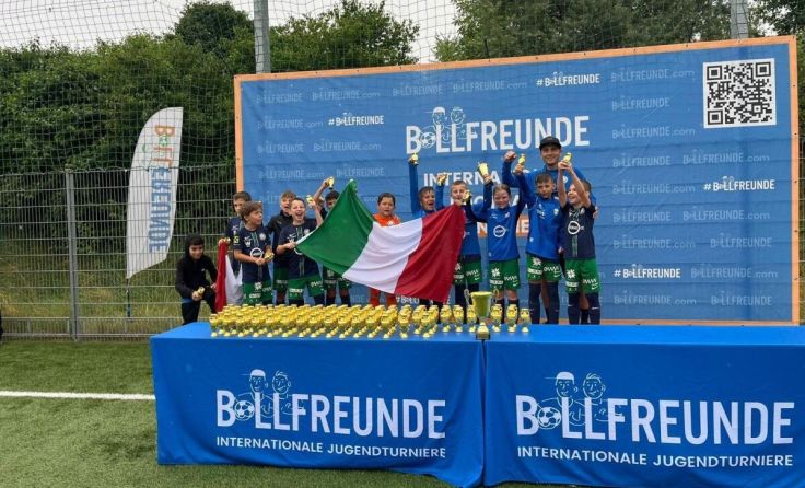 Die U9 erreichte das Finale. (Foto: FC Hertha Wels)