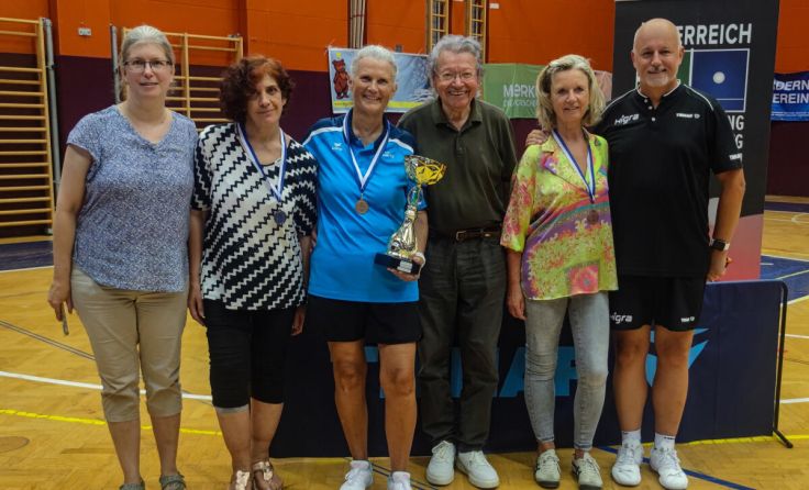 Siegerehrung Damen (Foto: PingPongParkinson)
