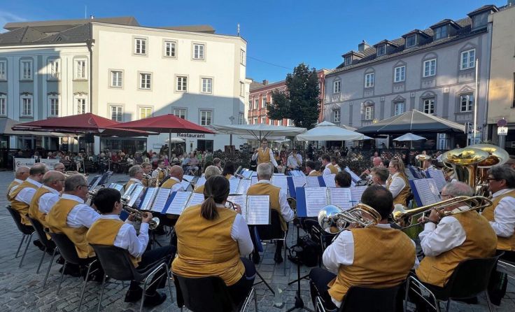 Konzert in Vöcklabruck (Foto: Marktmusik Frankenburg)