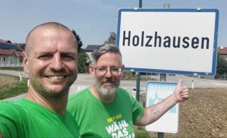 V.l.: Thomas Rammerstorfer und Ralph Schallmeiner (Foto: Grüne)