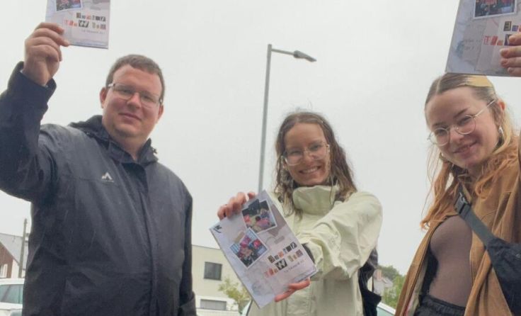 V.l.: Sebastian Rauscher, Nia Suppé, Ramona Papst (Foto: Ramona Papst)