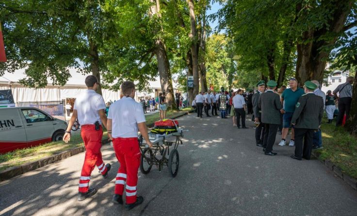 Es kam zu rund 70 Einsätzen für das Rote Kreuz. (Foto: OÖRK/Vöcklabruck/Huber)