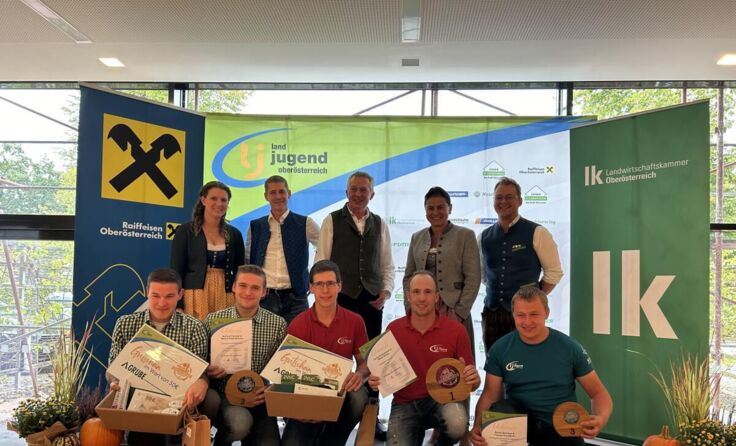 Stockerlplätze bei der Agrarolympiade (Foto: Landjugend Oberösterreich)