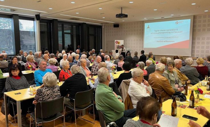 Voller Saal (Foto: PVÖ Ortsgruppe Vöcklabruck)