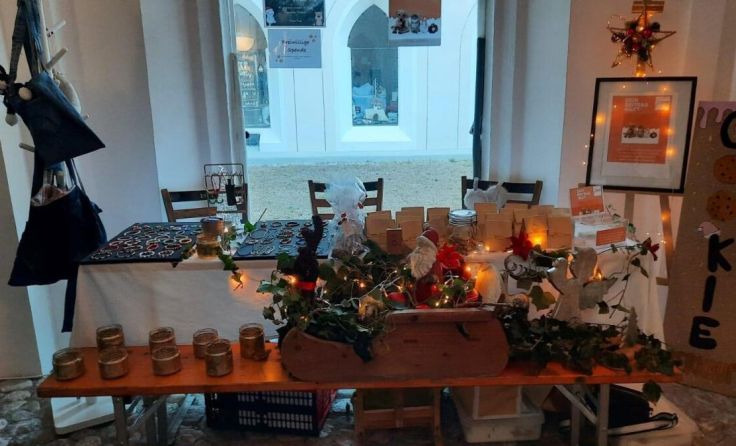 Stand am Adventmarkt (Foto: privat)