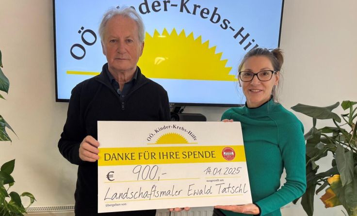 Spendenübergabe (Foto: Tatschl)