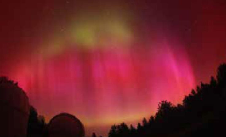 Polarlichter über Österreich (Foto: Erwin Filimon)