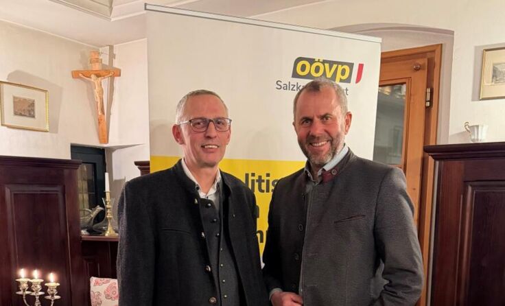 Helmut Pammer und Rudolf Raffelsberger (Foto: OÖVP Salzkammergut)