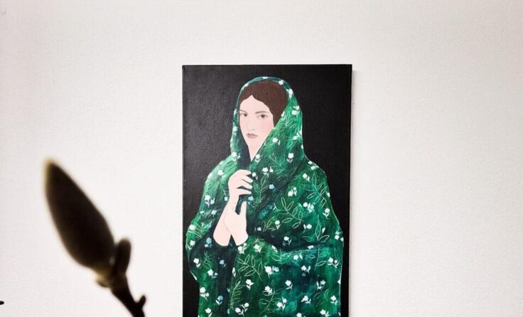 Werk von Olena Papka (Foto: Raum 4-11-13)