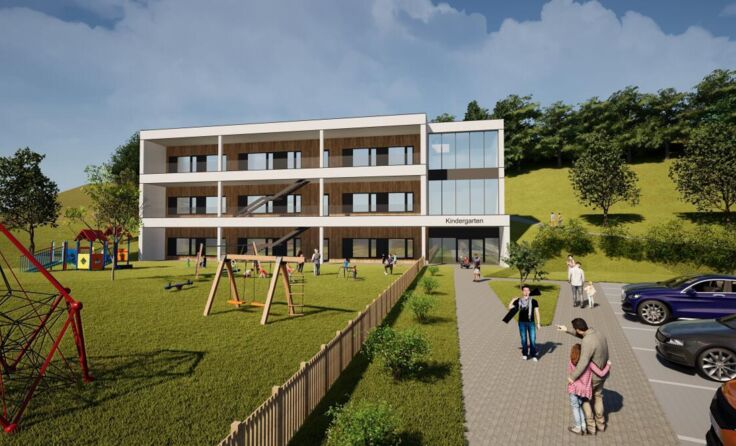 Neuer Kindergarten (Foto: Gebetsberger ZT GmbH)