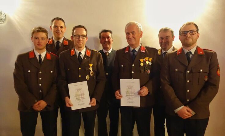 Ehrungen (Foto: FF Atzbach)