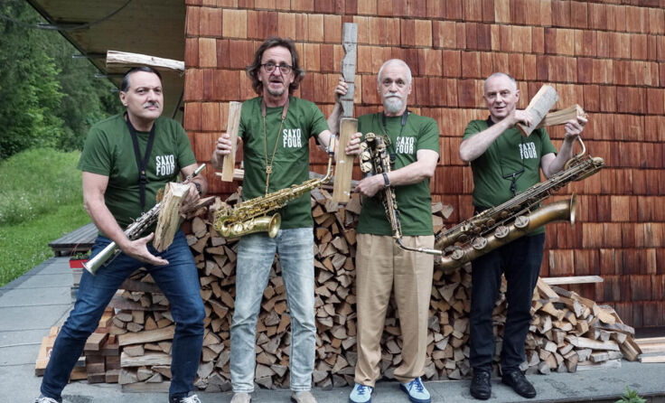 Saxofour (Foto: Markus Lackinger)