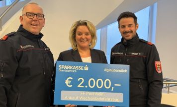 Unterstützung für Feuerwehr Puchheim