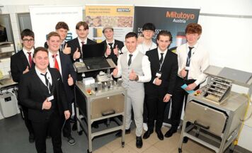 Abschlusspräsentation an der Berufsschule Attnang