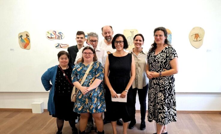 Ausstellung in der Galerie am Rinnholzplatz (Foto: Lebenshilfe OÖ)