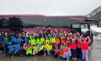 Skikurs der Sportunion Pöndorf begeistert 46 Kinder