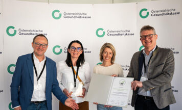 Auszeichnung für Gesundheitsförderung in Vöcklabruck