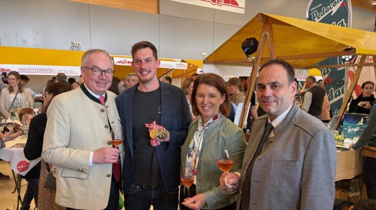 Goldregen für Spirituosen aus Ungenach