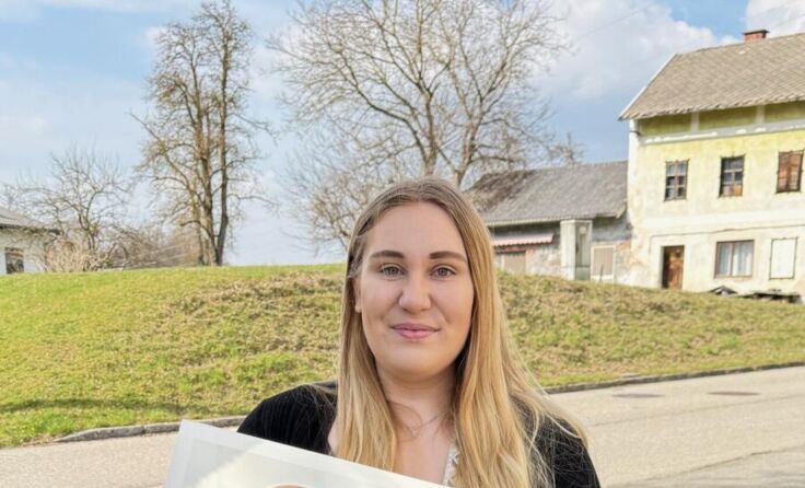 Jasmin Hechfelner freute sich über den Gewinn. (Foto: Tom Leitner)