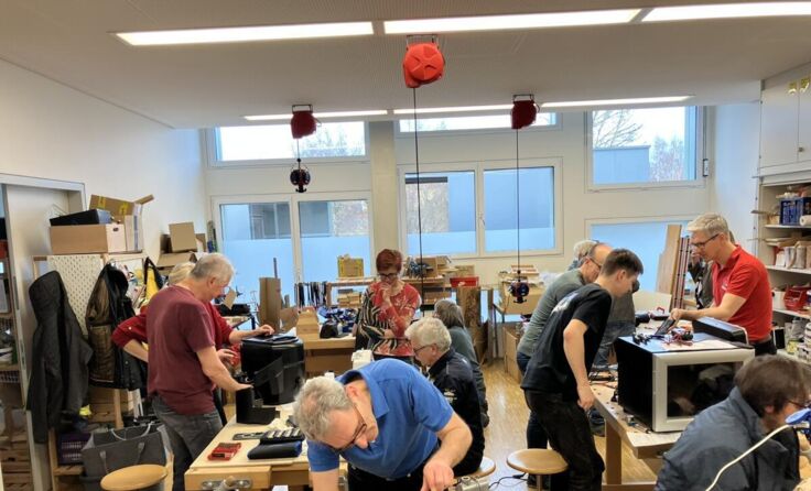 Repair-Café (Foto: Sabine Pommer)