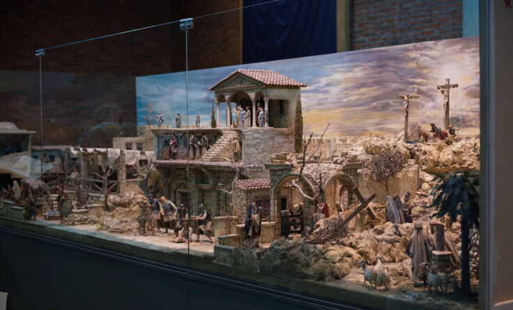 Osterkrippe (Foto: Erasmus Grünbacher)