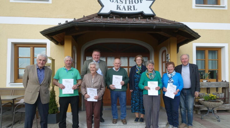 Ehrungen und Neuwahlen beim Seniorenbund in Pöndorf