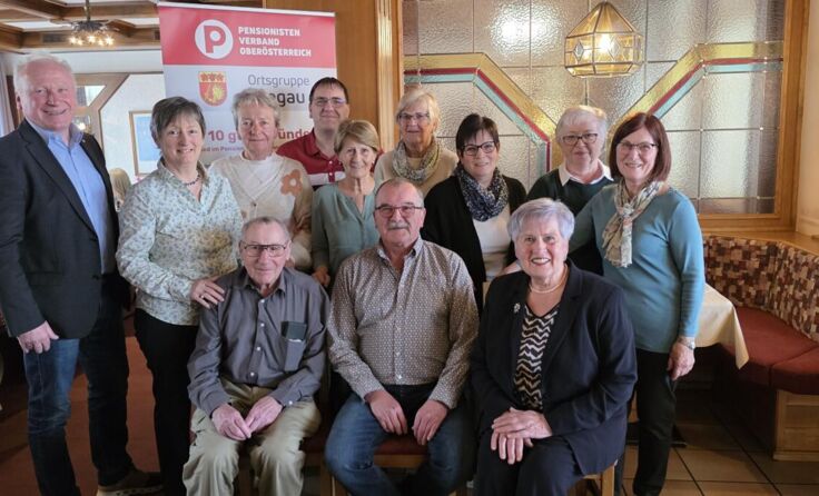 Vorstand (Foto: PV Regau)