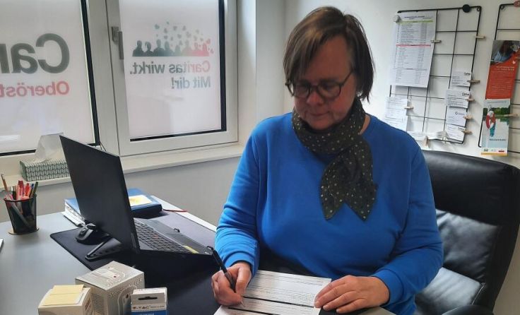 Bernadette Übleis (Foto: Caritas)