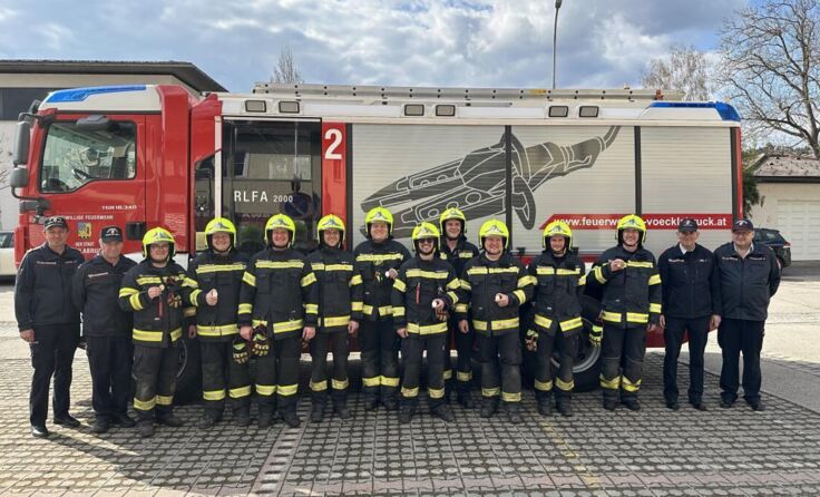 Erfolgreiche Teilnehmer (Foto: FF Vöcklabruck)