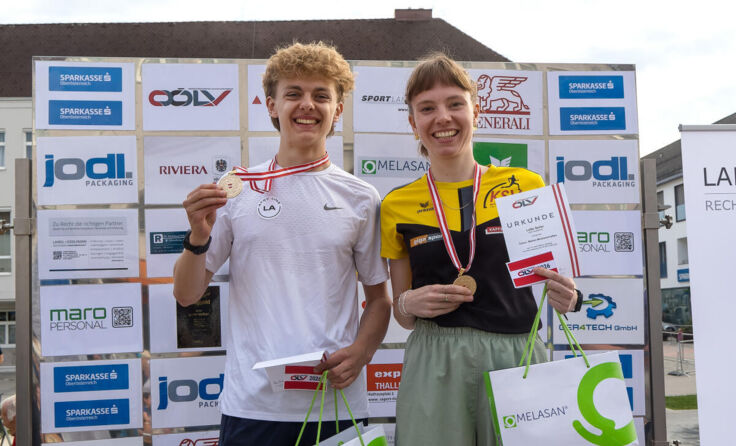 Kevin Kamenschak und Lotte Seiler (Foto: Alois Huemer)